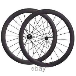 Road Bike Carbon Wheels Depth 24-88mm width 23/25mm Tubular Clincher V/U shape