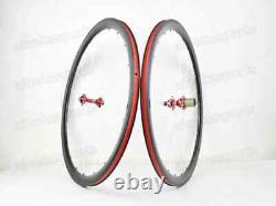 Road Bike Carbon Wheels Depth 38mm 20.5mm/23mm/25mm Width Clincher Tubular