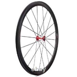 Road Bike Carbon Wheels Depth 38mm Width 25mm Bicycle Wheelsets Tubuless