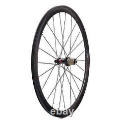 Road Bike Carbon Wheels Depth 38mm Width 25mm Tubuless Rims Bicycle Wheelset