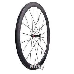 Road Bike Carbon Wheels Depth 50mm Straight Pull Hub Tubuless Bicycle Wheelset