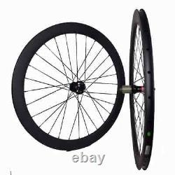 Road Bike Carbon Wheels Disc Brake 23/25mm20mm Cyclocross Bike Wheelset Tubular