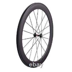 Road Bike Carbon Wheels U Shape Width 25mm Tubuless Rims Bicycle Wheelset