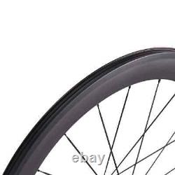 Road Bike Carbon Wheels U Shape Width 25mm Tubuless Rims Bicycle Wheelset