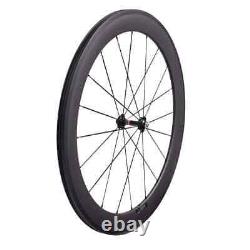 Road Bike Carbon Wheels U Shape Width 25mm Tubuless Rims Bicycle Wheelset