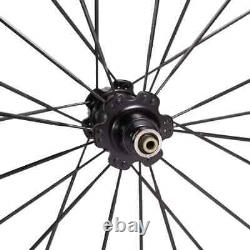 Road Bike Carbon Wheels U Shape Width 25mm Tubuless Rims Bicycle Wheelset