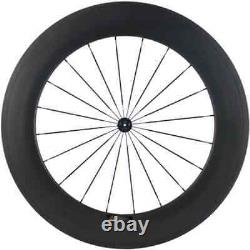 Road Bike Carbon Wheelset 88mm Clincher with R13 Racing Bike Width 23mm Wheels