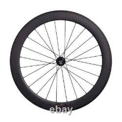 Road Bike Carbon Wheelset Depth 60mm Width 25mm Clincher Tubular Bicycle Wheels
