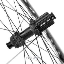Road Bike Disc Braket Center Lock Straight Pull Hub Carbon Wheels 35/47/50/62mm