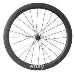 Road Bike Disc Braket Center Lock Straight Pull Hub Carbon Wheels 35/47/50/62mm