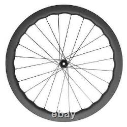 Road Bike Wave Carbon Wheels 700C 45 5028mm Disc Brake Wheelset 36T Ratchet