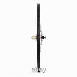 Road Bike Wheels Carbon Fiber Wheelset For Tubular Aero Clincher Rim Cycle Parts