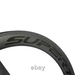 Road Bike Wheels Depth 56mm Width 23mm 700C 3 Spoke Clincher Carbon Wheelset
