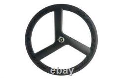 Road Bike Wheels Depth 56mm Width 23mm 700C 3 Spoke Clincher Carbon Wheelset