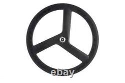 Road Bike Wheels Depth 56mm Width 23mm 700C 3 Spoke Clincher Carbon Wheelset
