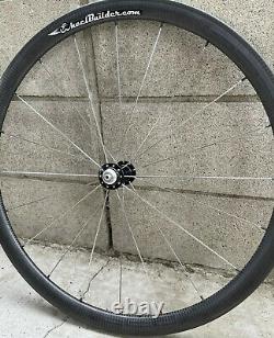 Road Bike Wheels FSE 35CT EVO Carbon, Rim Brake, 10 speed King, Sapim CX-Ray Spokes