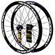 Road Bike Wheels Rims 700c Bicycle 40mm Depth City Bicycle Alloy Wheelset