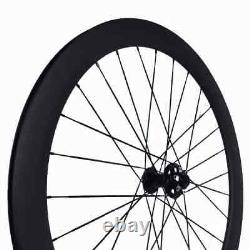 Road Bike Wheelset 700C 2550mm Disc Brake Carbon Wheels with Novatec Hubs