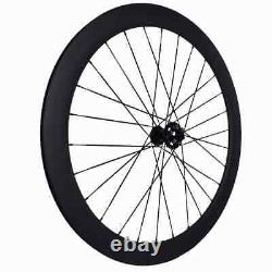 Road Bike Wheelset 700C 2550mm Disc Brake Carbon Wheels with Novatec Hubs