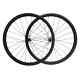 Road Bike Wheelset 700c 30 35 38 X 25mm Clincher Tubular Carbon Wheels Ud Matte