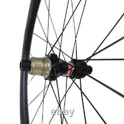 Road Bike Wheelset 700C 30 35 38 X 25mm Clincher Tubular Carbon Wheels UD Matte