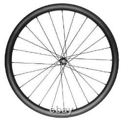 Road Bike Wheelset 700C 30 35 38 X 25mm Clincher Tubular Carbon Wheels UD Matte