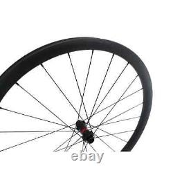 Road Bike Wheelset 700C 30 35 38 X 25mm Clincher Tubular Carbon Wheels UD Matte