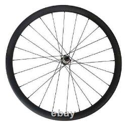 Road Bike Wheelset 700C 30 35 38 X 25mm Clincher Tubular Carbon Wheels UD Matte