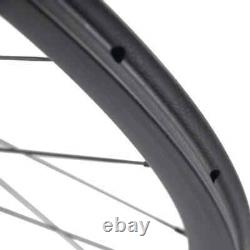 Road Bike Wheelset Carbon Wheels 38mm Depth 25mm Width Tubular Bicycle Wheels