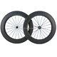 Road Bike Wheelset Clincher Rim Depth 88mm Width 20.5mm Carbon Fiber Wheels