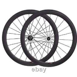 Road Bike Wheelset Depth 50mm Width 25mm Tubuless 700C Full Carbon Wheels