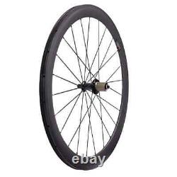 Road Bike Wheelset Depth 50mm Width 25mm Tubuless 700C Full Carbon Wheels