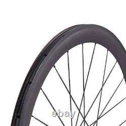 Road Bike Wheelset Depth 50mm Width 25mm Tubuless 700C Full Carbon Wheels