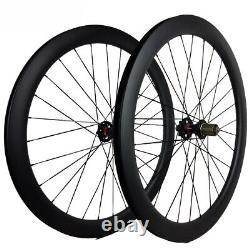 Road Cyclocross Bike 700C 5028mm Carbon Disc Brake Wheelset Clincher Wheels