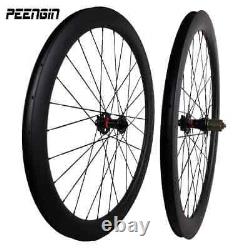 Road Cyclocross Bike 700C 5028mm Carbon Disc Brake Wheelset Clincher Wheels