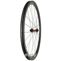 Road Gravel Bike Carbon Wheelset Bicycle Wheel DT240 Hub Disc Brake Tubeless