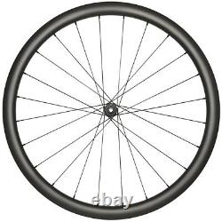Road Gravel Bike Carbon Wheelset Bicycle Wheel DT240 Hub Disc Brake Tubeless