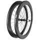 Road Gravel Bike 55mm Deep Carbon Wheels Clincher Tubeless 25mm Wide Center Lock