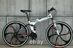 Road Mountain Folding Bike /Bicycle 21Speed 26 & 24 Wheel Stylish Carbon Frame