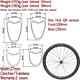 Road Racing Bicycle 700c Carbon Wheel Tubeless Wheelset Quick Release Hub 3k/ud