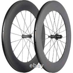 Road / Racing Bike Carbon Wheelset Basalt Brake Surface Clincher 88mm Wheels