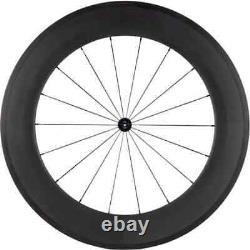 Road / Racing Bike Carbon Wheelset Basalt Brake Surface Clincher 88mm Wheels