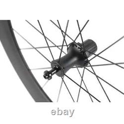 Road / Racing Bike Carbon Wheelset Basalt Brake Surface Clincher 88mm Wheels