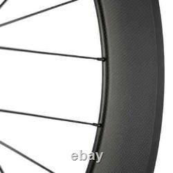 Road / Racing Bike Carbon Wheelset Basalt Brake Surface Clincher 88mm Wheels