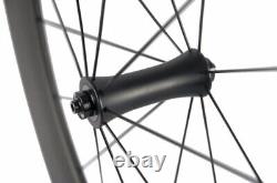 Road / Racing Bike Carbon Wheelset Basalt Brake Surface Clincher 88mm Wheels