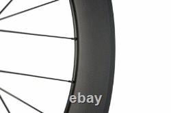 Road / Racing Bike Carbon Wheelset Basalt Brake Surface Clincher 88mm Wheels