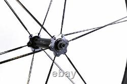 Rolf TDF 58 Road Bike Front Wheel 700c Tubular Carbon Rim Brake QR Black