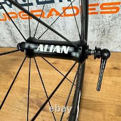 Roue Alian Pro+ 35mm Carbon Tubeless Rim Brake Road Bike Wheelset 700c 1420g