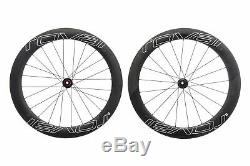 Roval CLX 64 Disc Road Bike Wheel Set 700c Carbon Tubeless Shimano 11 Speed