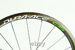 SHIMANO DURA ACE C35 WHEELS 7900 road bike carbon aero tubular 10 speed 700c 28